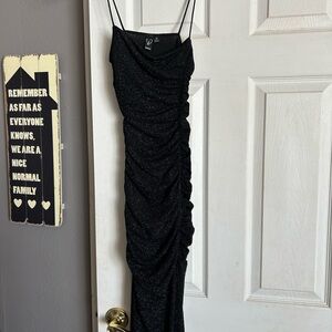 Black winter formal Dress worn once!